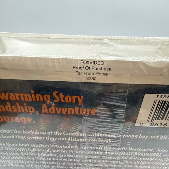 Far From Home: The Adventures of Yellow Dog (VHS, 1995) NEW SEALED Clam Shell - Picture 7 of 12